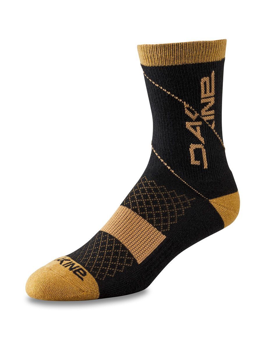 Dakine Berm Crew Sock, black/tan - Bild 1