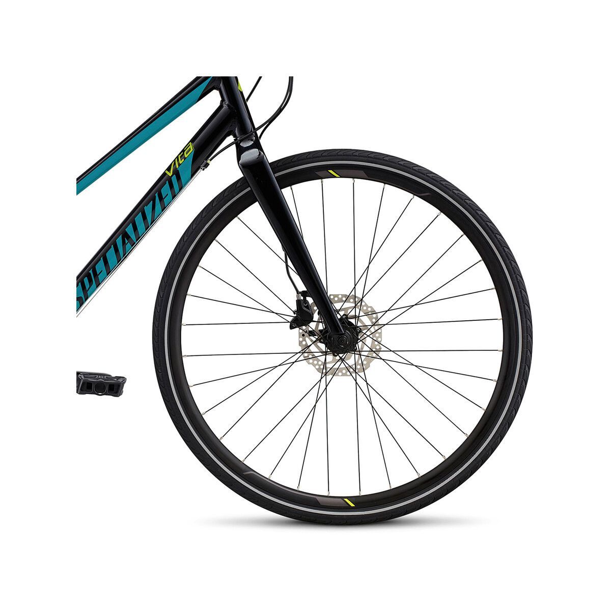 Specialized Vita Sport Step Through, gloss blue flake tint/light turquoise/hyper green - Bild 2