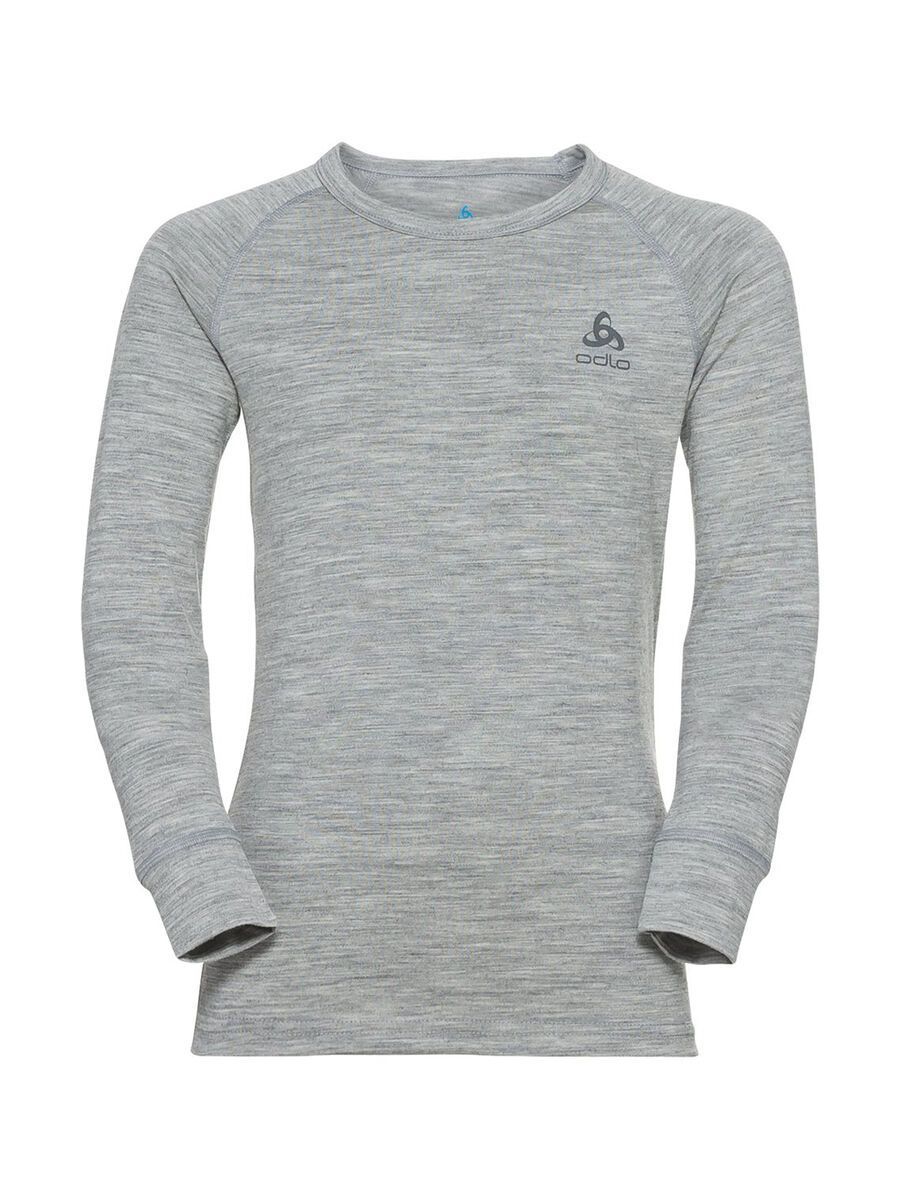 Odlo Merino 200 Kids Set Long, grey melange - Bild 3