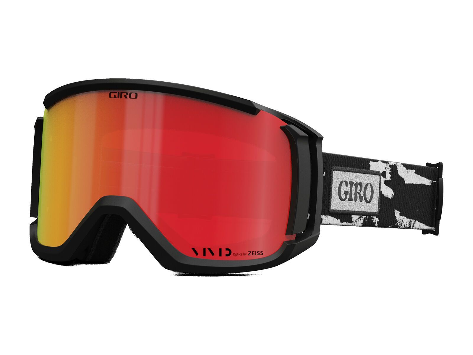 Giro Revolt Vivid Ember, black & white stained - Bild 1