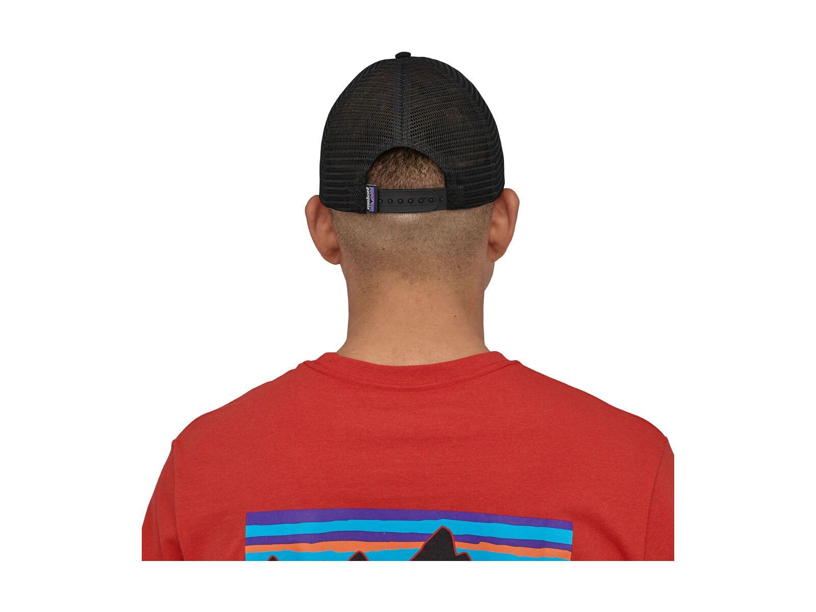 Patagonia Line Logo Ridge LoPro Trucker Hat, black - Bild 4