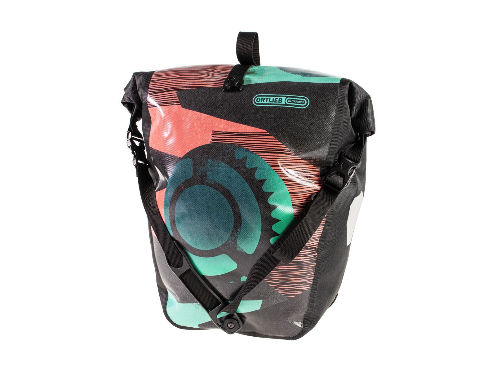 ORTLIEB Back-Roller Design Chainring, red-black - Bild 3