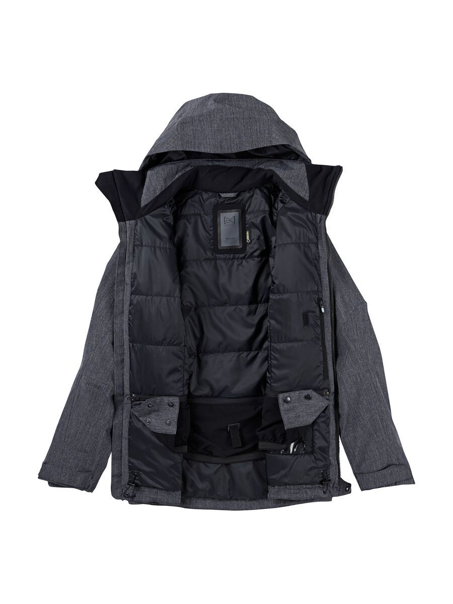Burton [ak] 2L Embark Jacket, heathered true black - Bild 3
