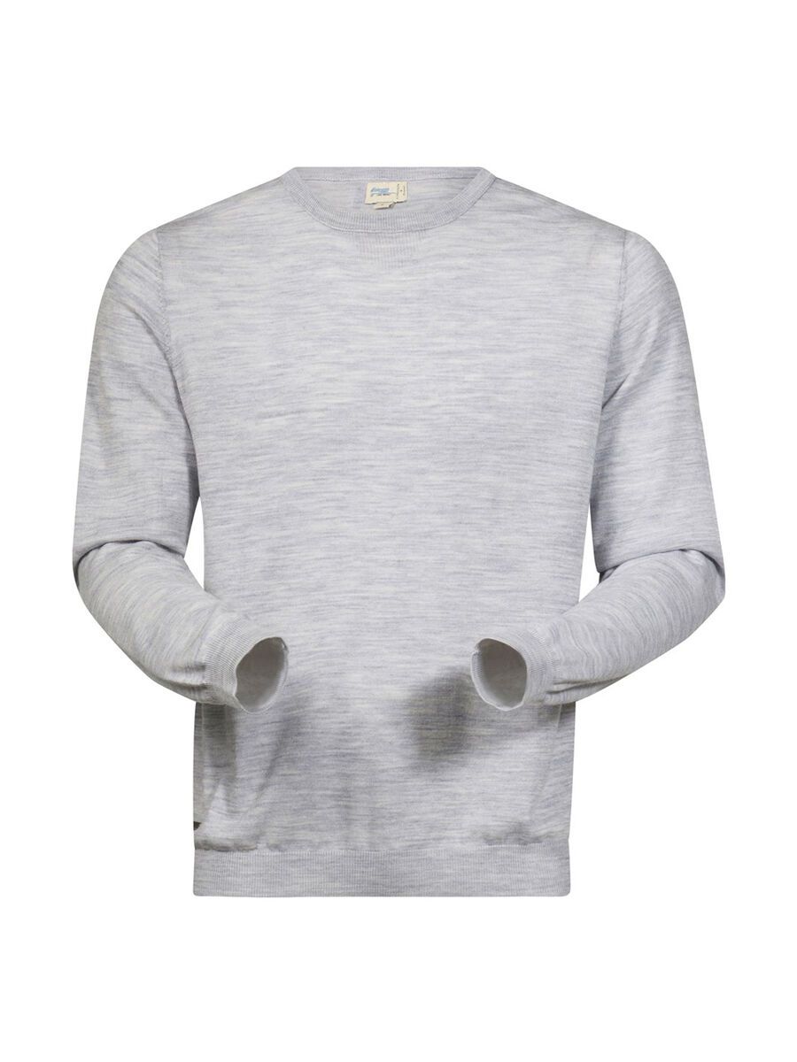 Bergans Fivel Wool Long Sleeve, aluminium melange - Bild 1