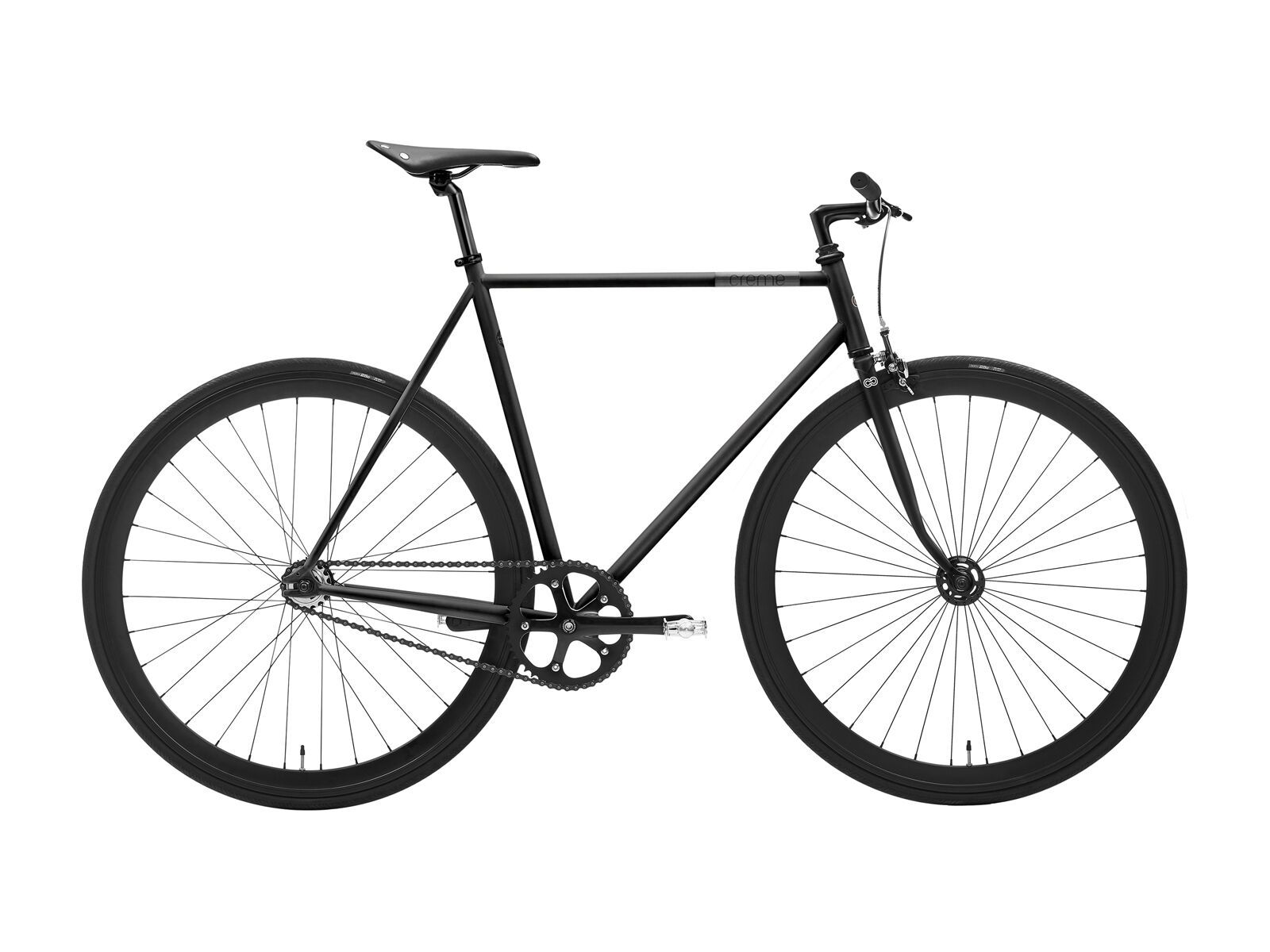 Creme Cycles Vinyl Uno, matt black - Bild 1