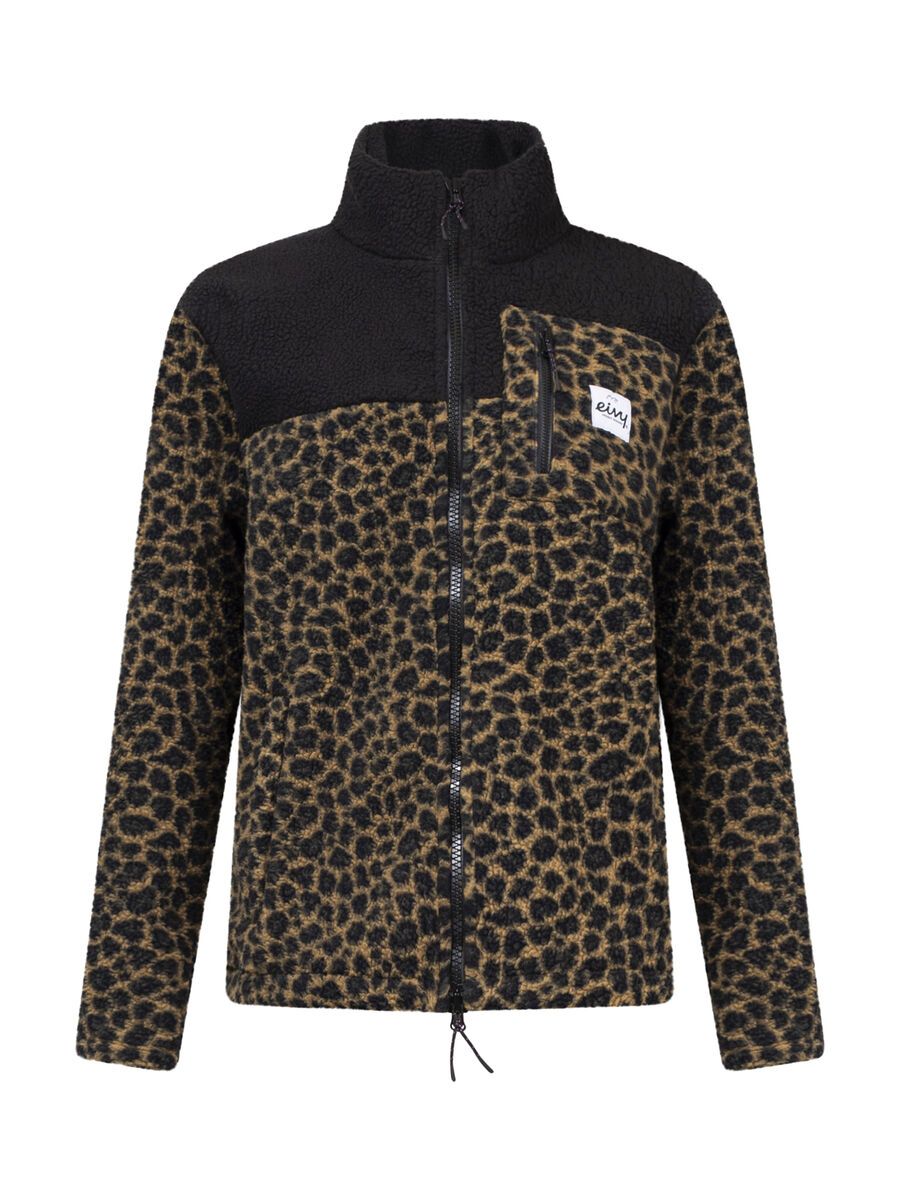 Eivy Versa Sherpa Jacket, black/leopard - Bild 1