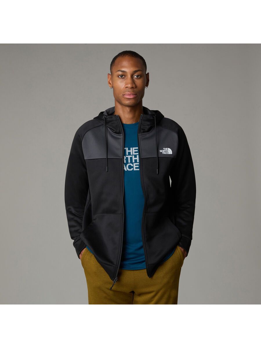 The North Face Men’s Reaxion Fleece F/Z Hoodie, tnf black/asphalt grey - Bild 4