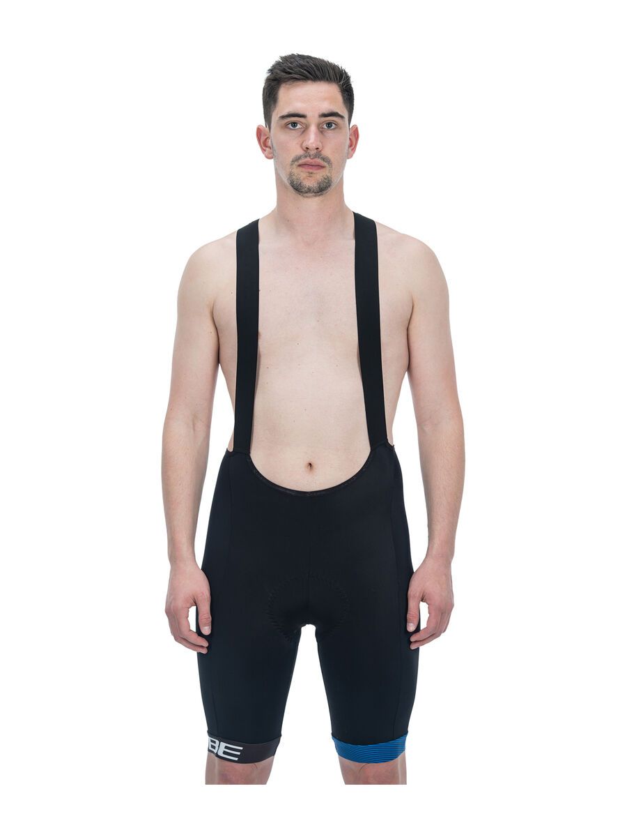 Cube Teamline Trägerhose kurz, black´n´blue - Bild 2