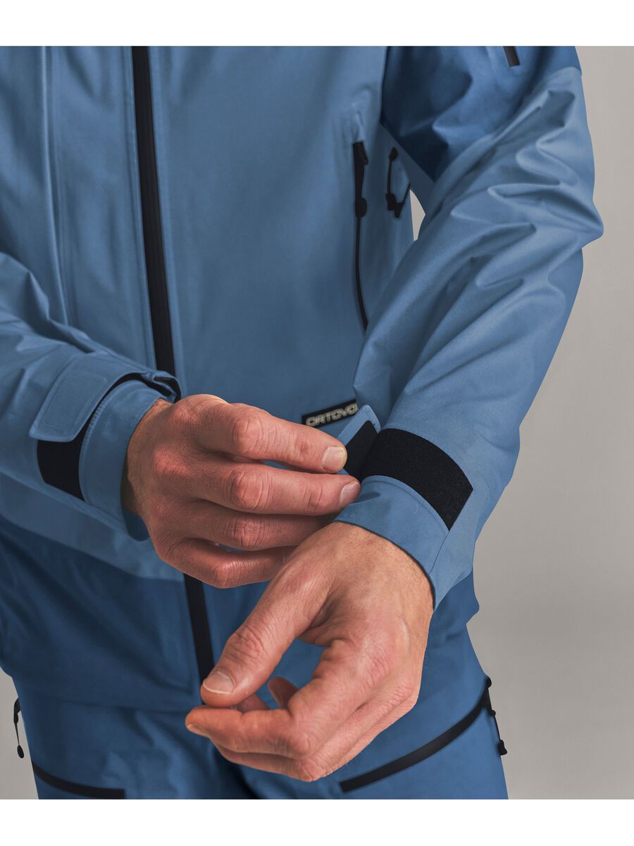 Ortovox Ortler Gore-Tex Jacket M, light nunatak - Bild 7