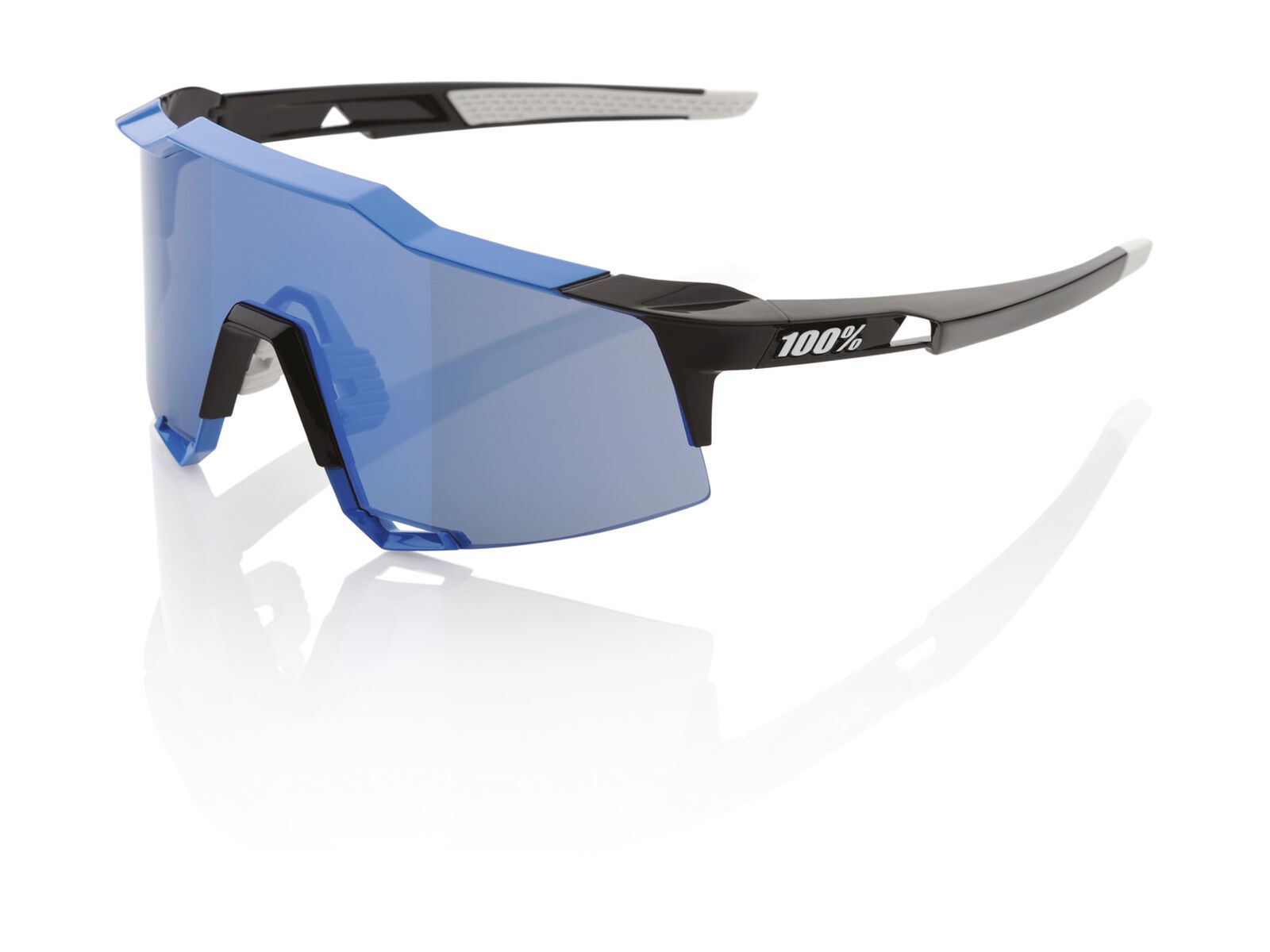 100% Speedcraft, cyan/Lens: mirror - Bild 1