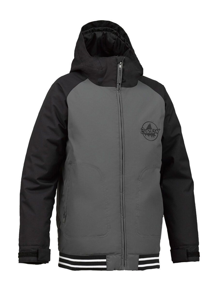 Burton Boy's Game Day Jacket, True Black - Bild 1