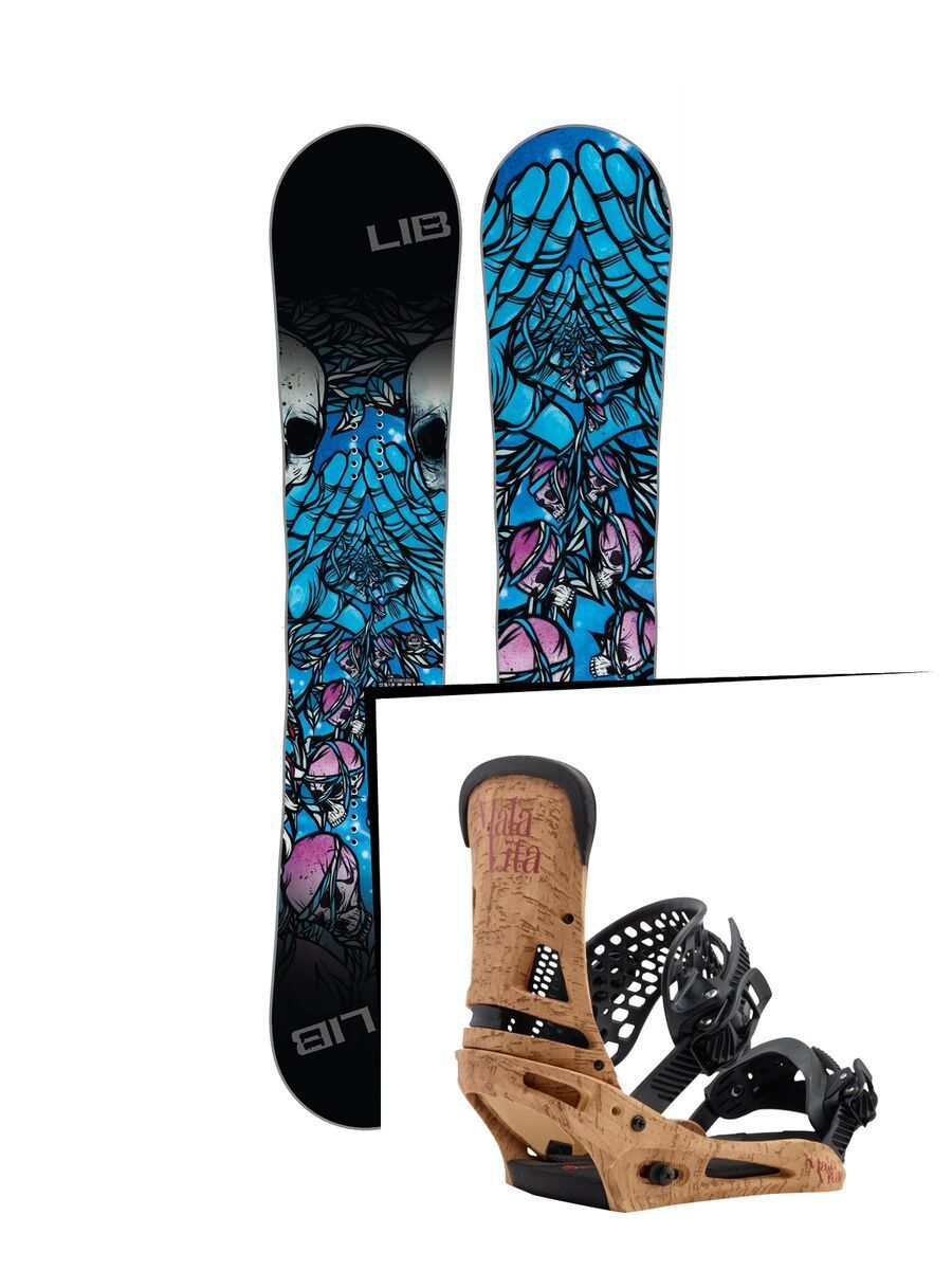 Set: Lib Tech Banana Magic 2017 + Burton Malavita (1712852S) - Bild 1