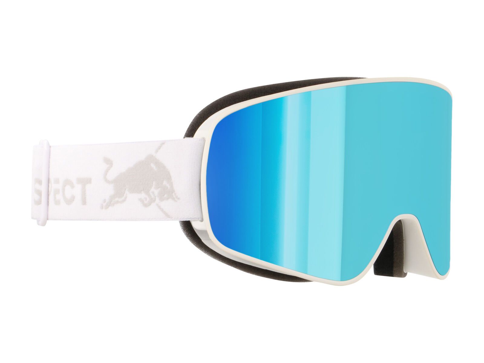 Red Bull Spect Eyewear Rush, Red-Blue Mirror / white - Bild 1