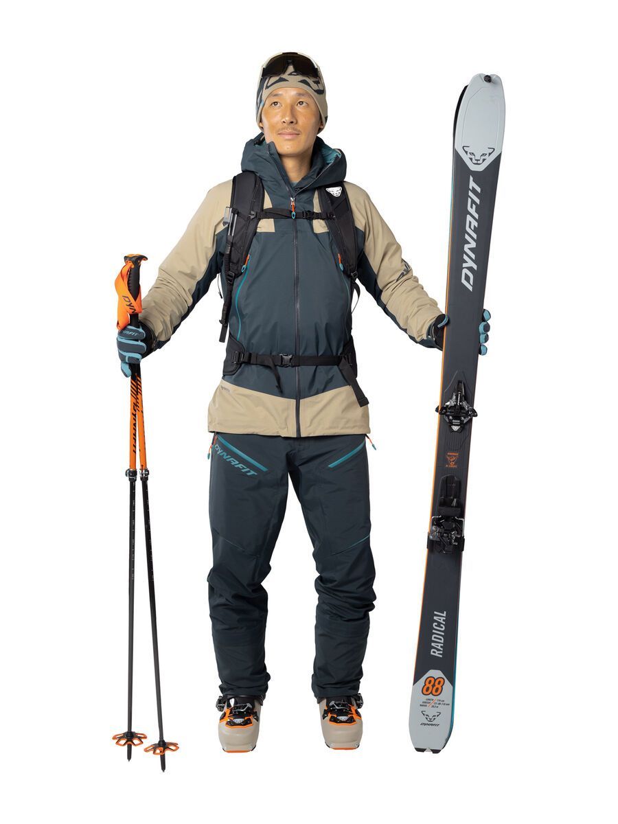 Dynafit Radical Gore-Tex Jacke Herren, rock khaki - Bild 4