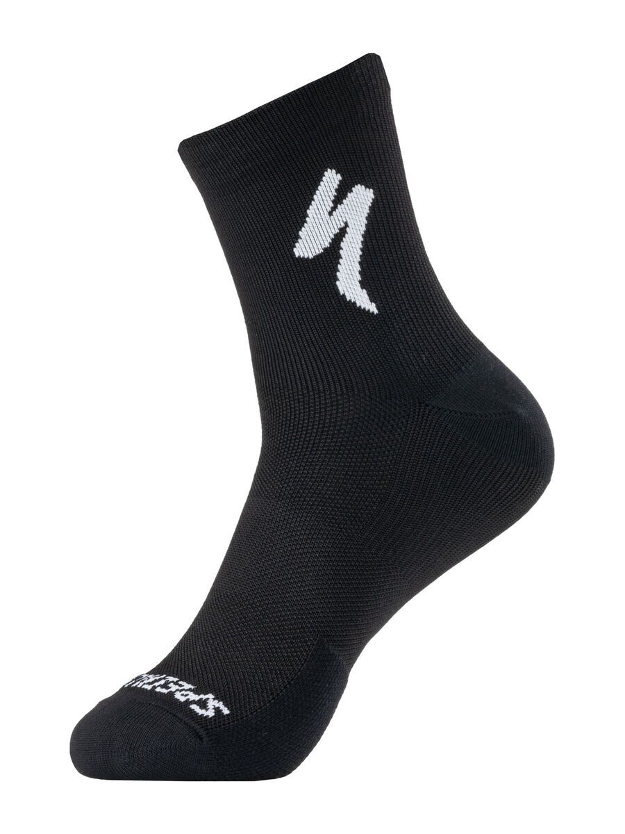 Specialized Soft Air Road Mid Sock, black/white - Bild 1