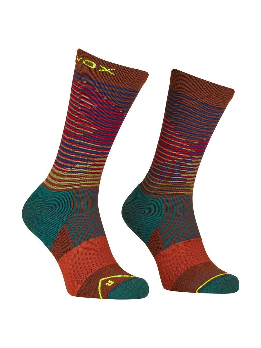 Ortovox All Mountain Mid Socks M, clay orange - Bild 1