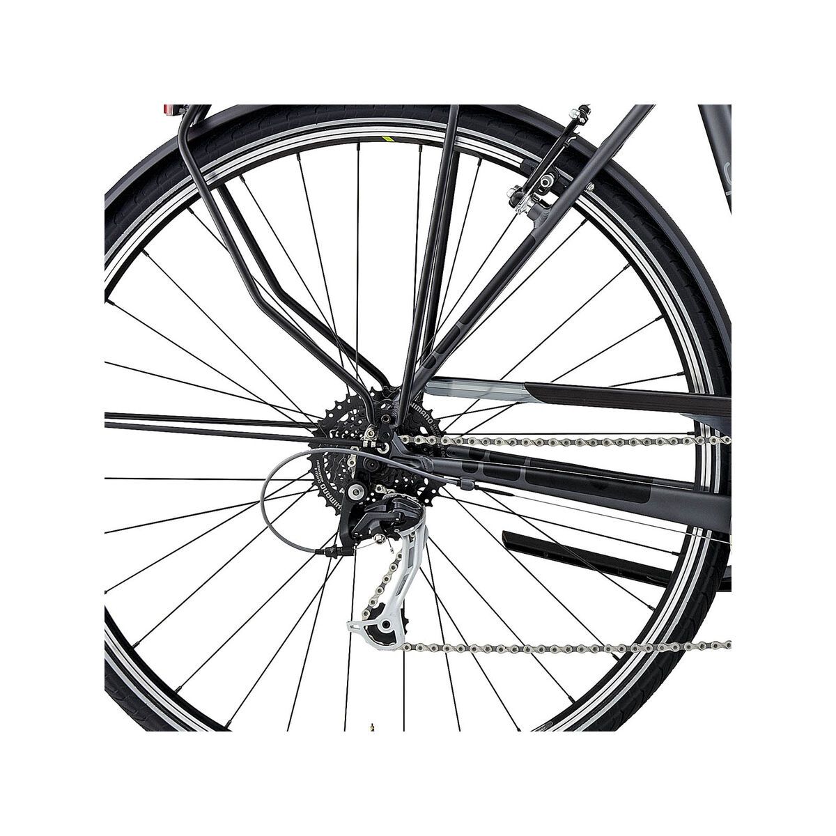 Specialized Source Sport, Graphite/Black/Hyper Green - Bild 4