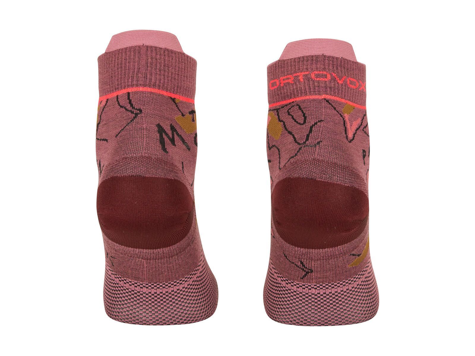 Ortovox Alpine Light Quarter Socks W, mountain rose - Bild 2
