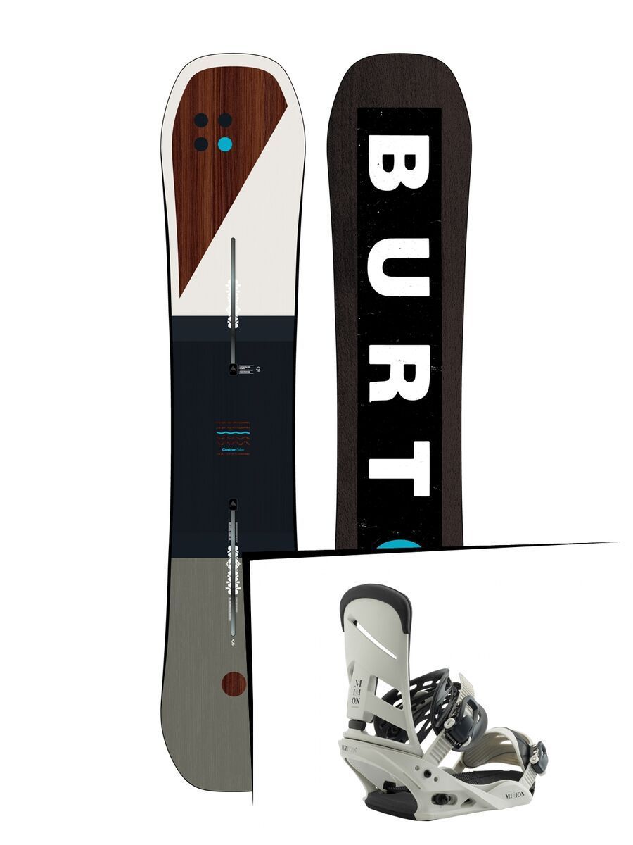 Set: Burton Custom Flying V 2019 +  Mission (2218399S) - Bild 1