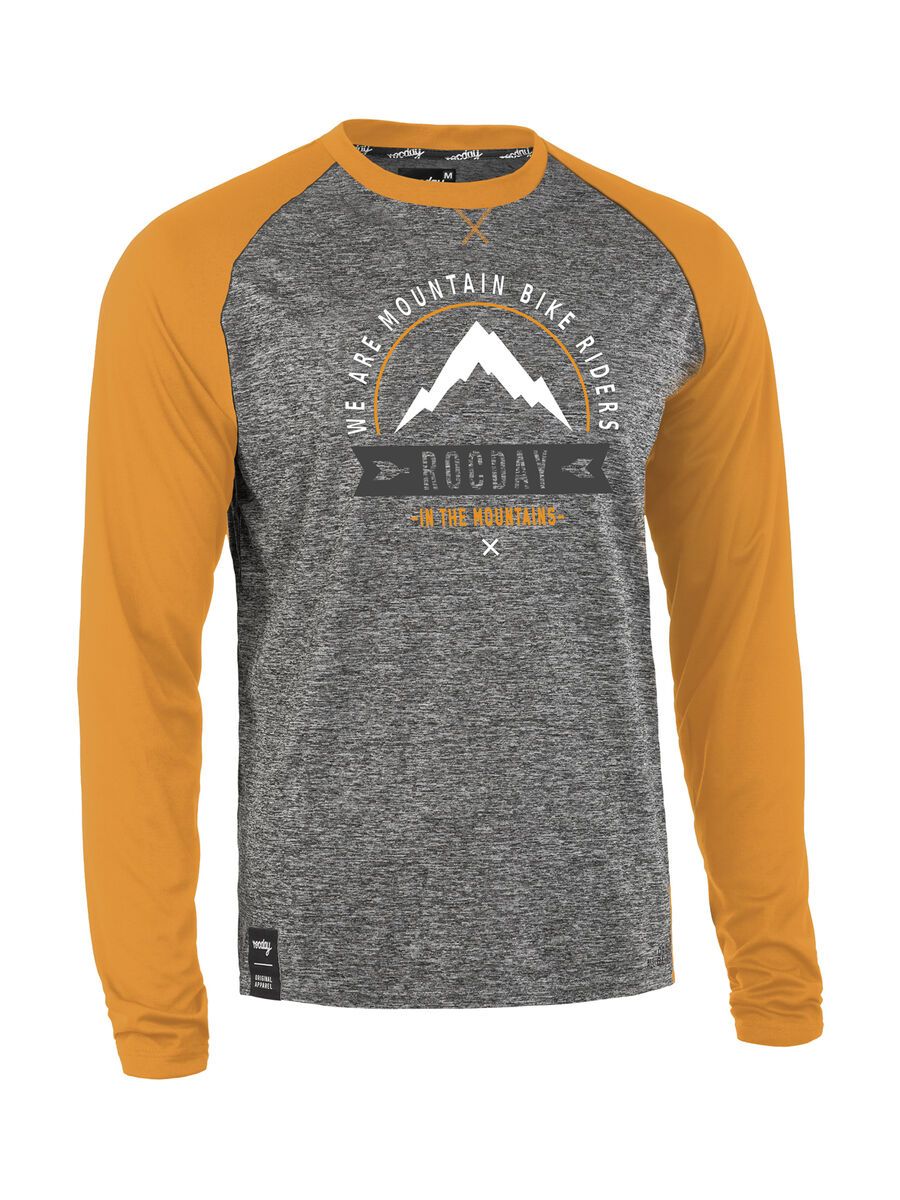 Rocday Mount Jersey, melange / brown - Bild 1