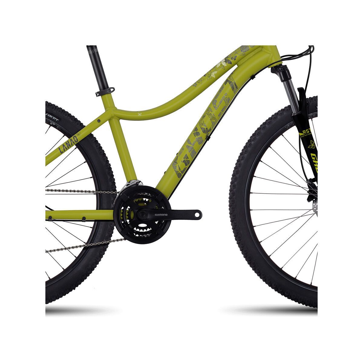 Ghost Lanao 2 AL 27.5, moss green/titanium grey/gray - Bild 3
