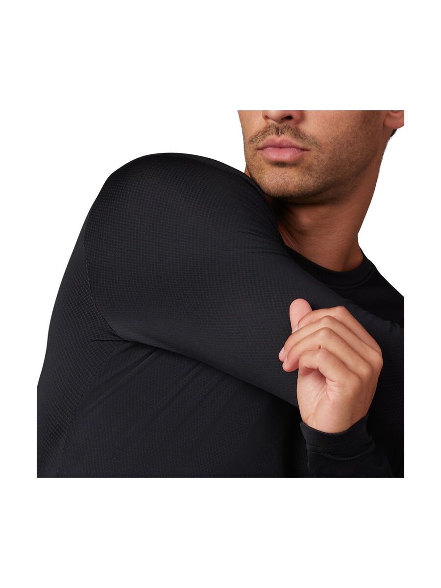 Fox Tecbase Fire LS Shirt, black - Bild 7