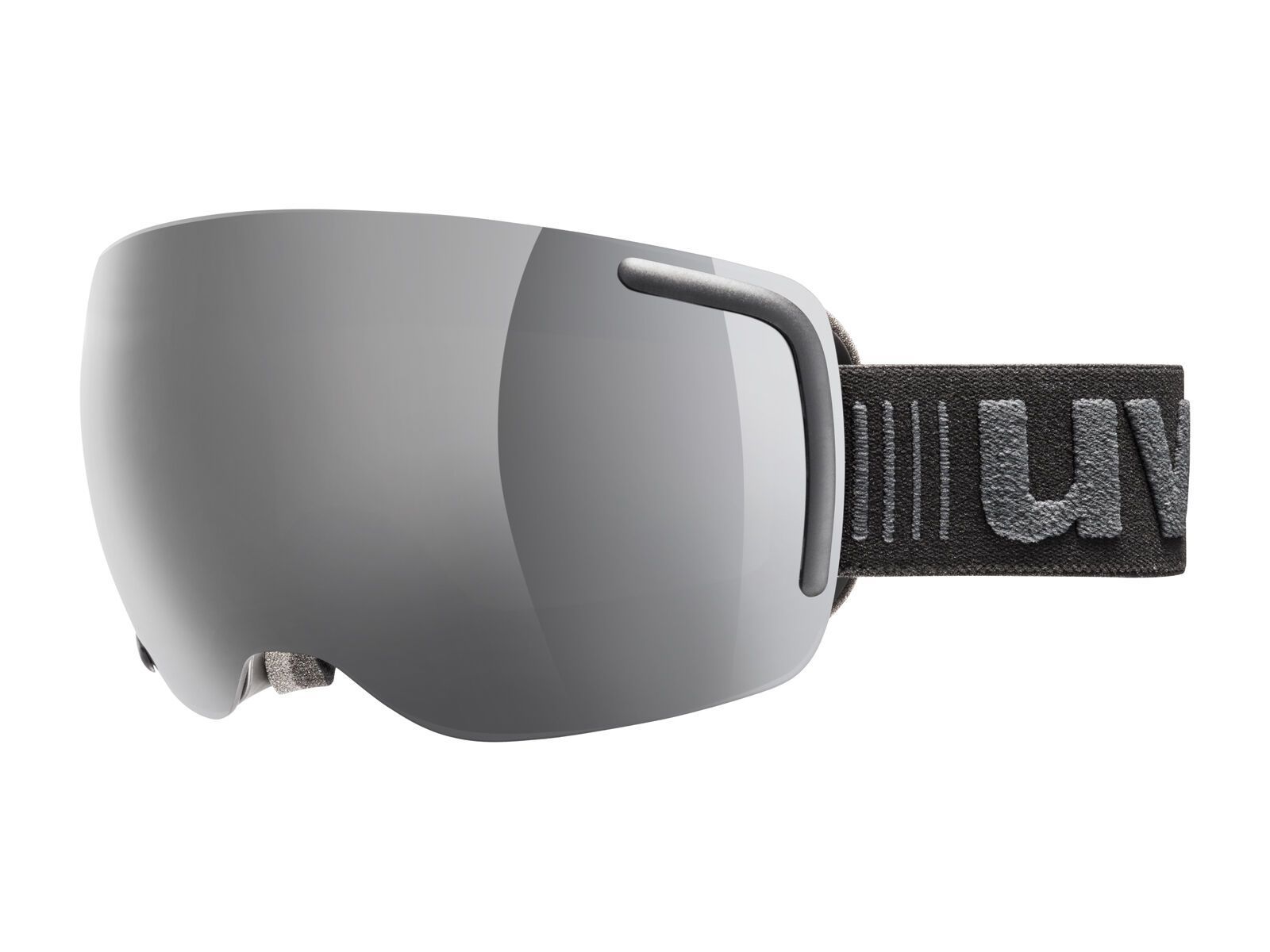 uvex big 40 FM, pitch black mat/Lens: mirror black - Bild 1