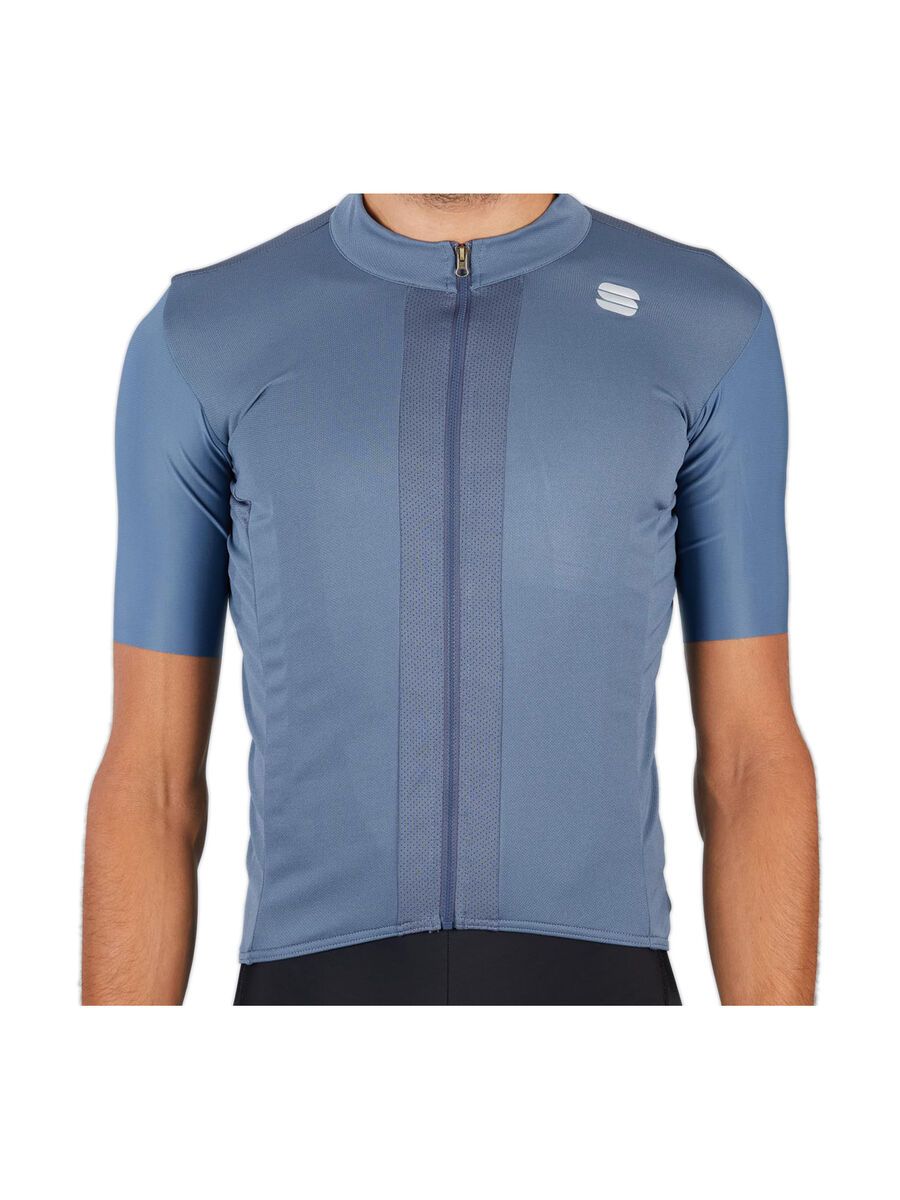 Sportful Strike Short Sleeve Jersey, blue sea black - Bild 1
