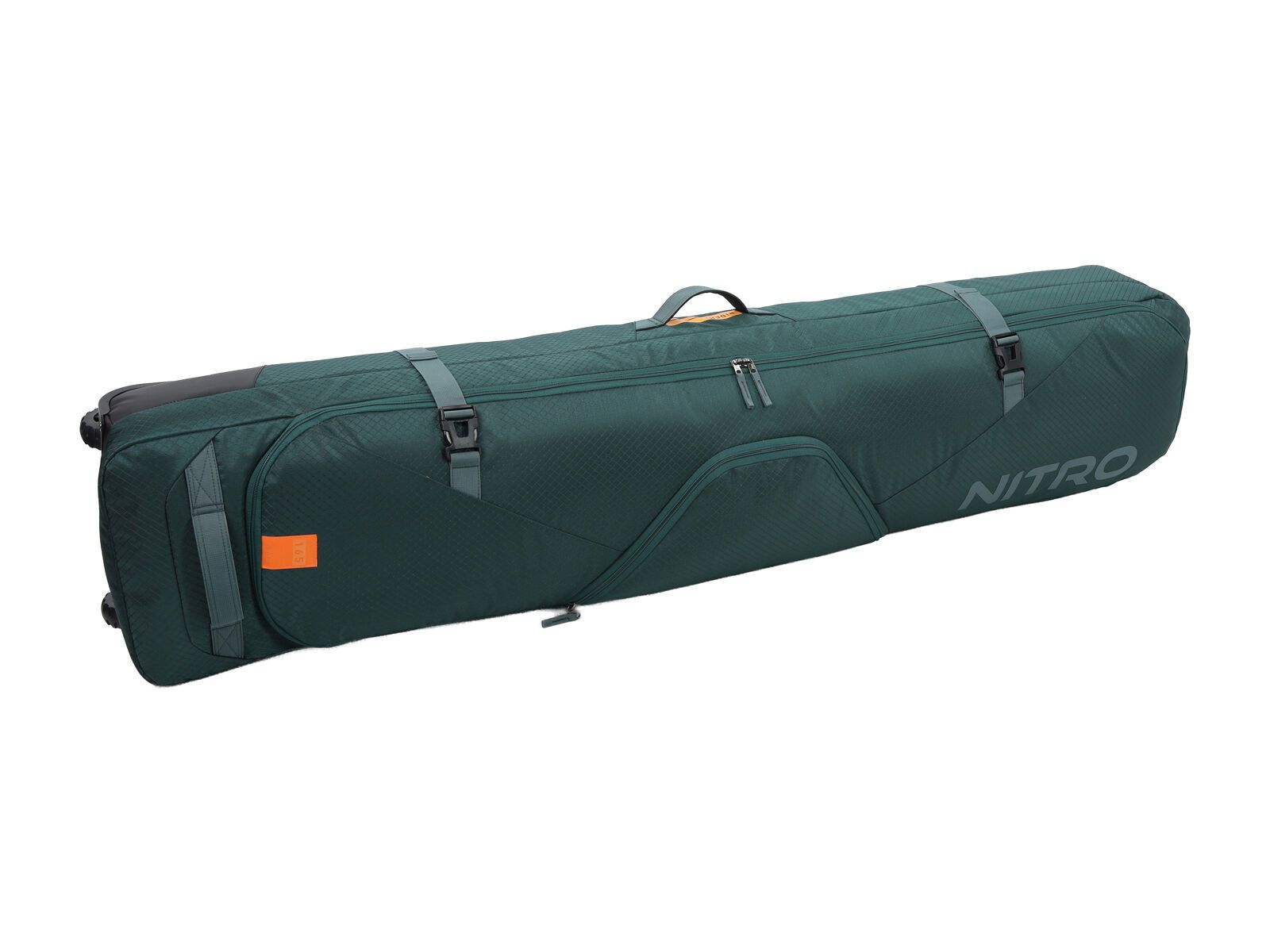 Nitro Tracker Wheelie Board Bag, jungle green - Bild 1