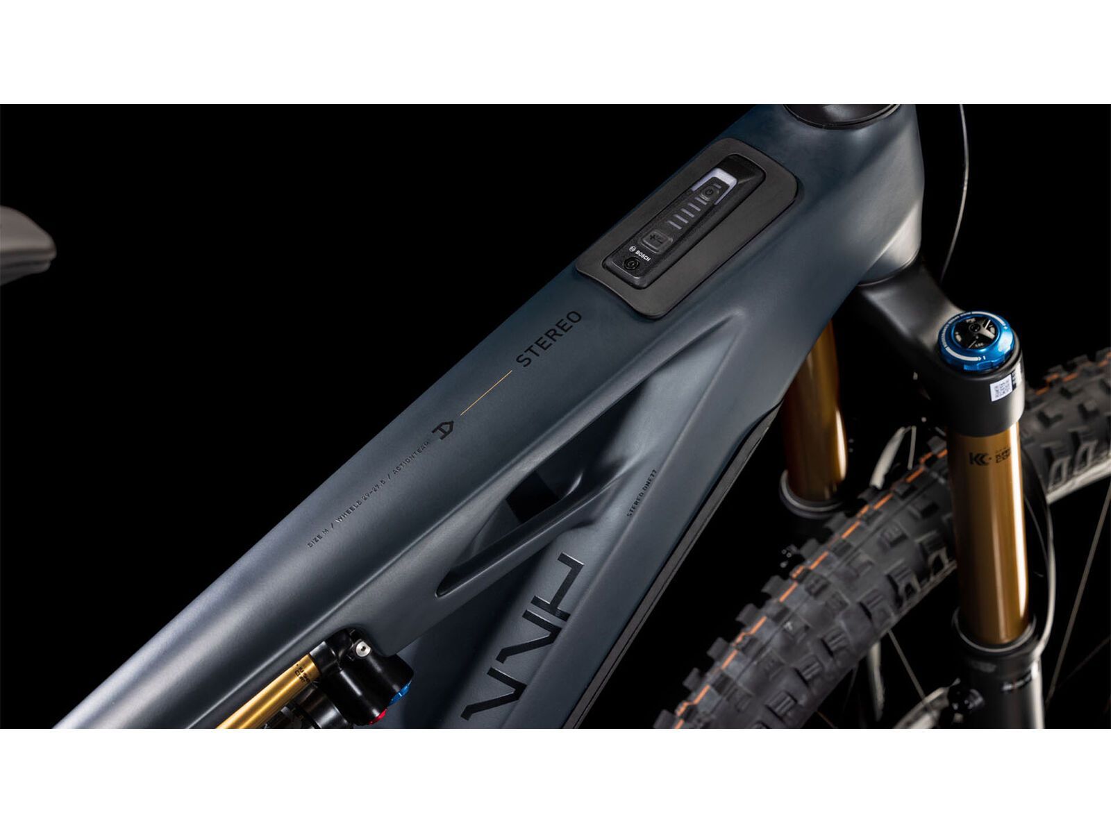 Cube Stereo Hybrid One77 HPC AT 800, carbon´n´gold - Bild 3