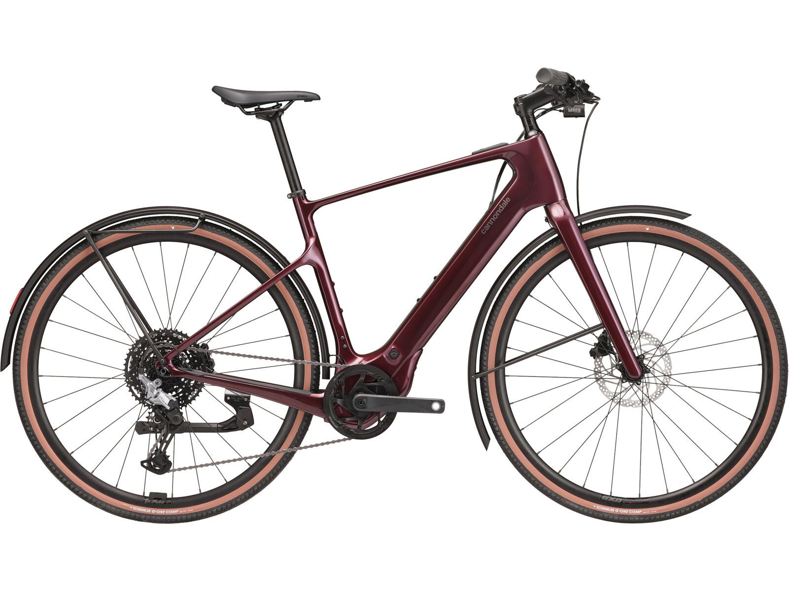 Cannondale Tesoro Neo Carbon 3, cherry lacquer - Bild 1