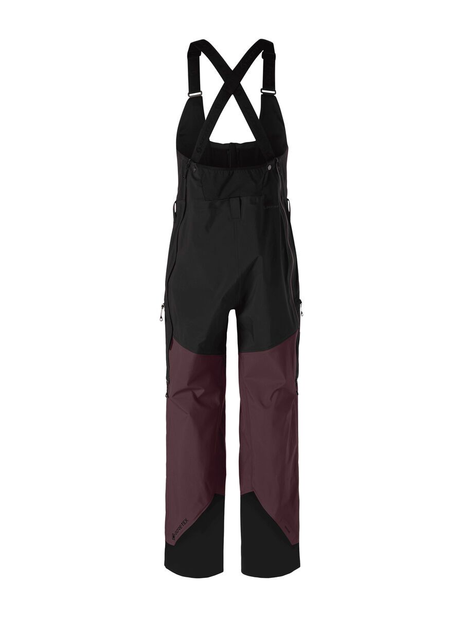 Scott Vertic Gore-Tex 3 Layer Pants, black/cocoa red - Bild 2