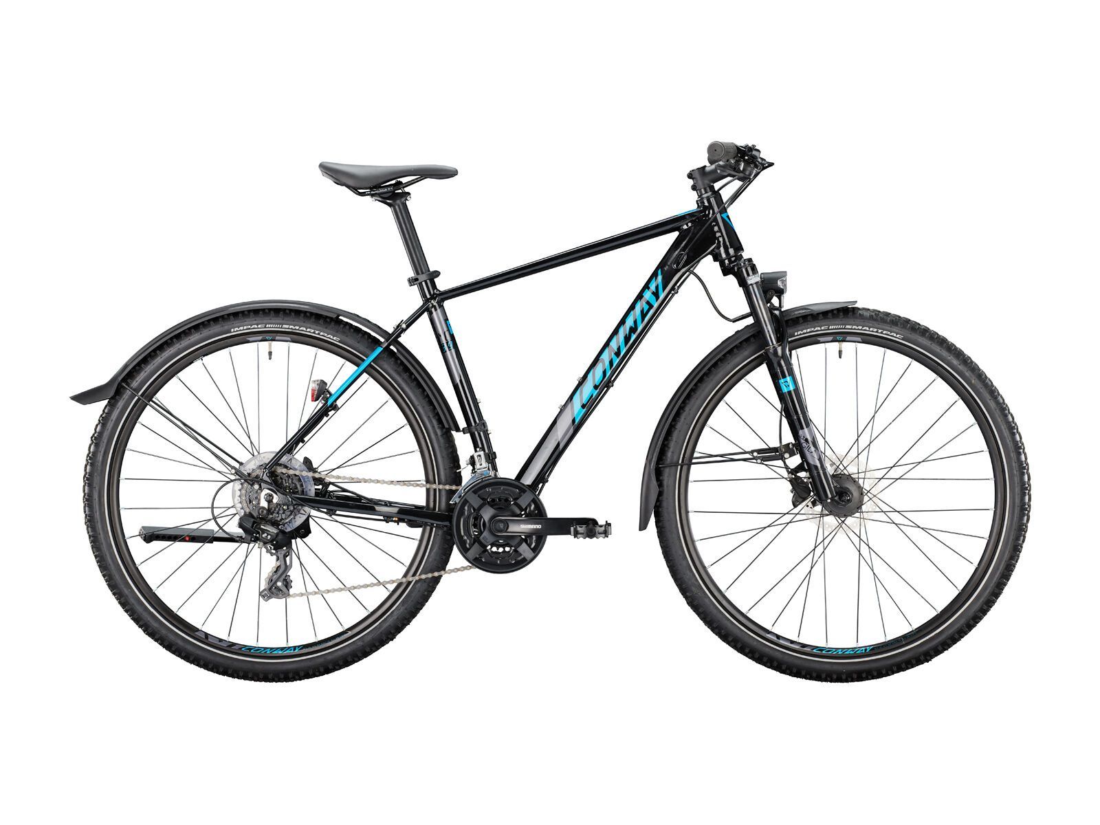 Conway MC 3.9, black metallic / turquoise metallic - Bild 1