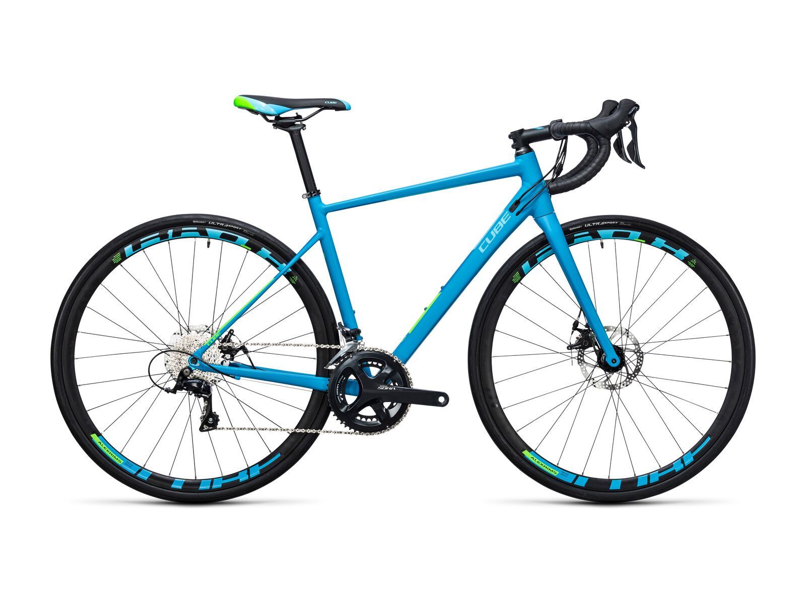 Cube Axial WLS Pro Disc, reefblue´n´green - Bild 1