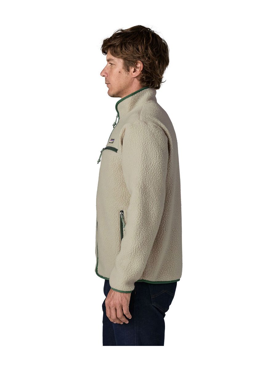 Patagonia Men's Retro Pile Jacket, pelican w/canopy green - Bild 4
