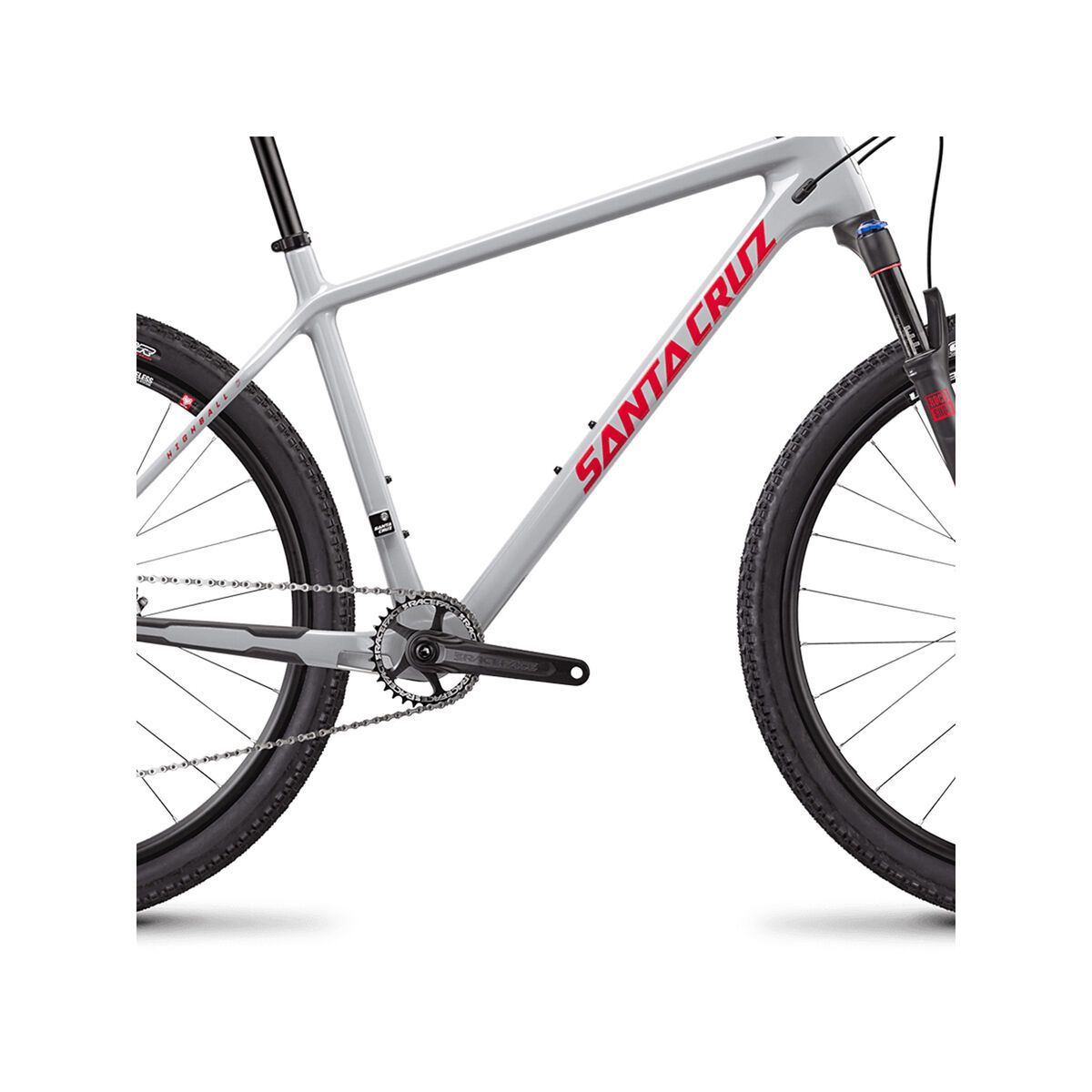 Santa Cruz Highball C R 27.5, gloss grey and red - Bild 4