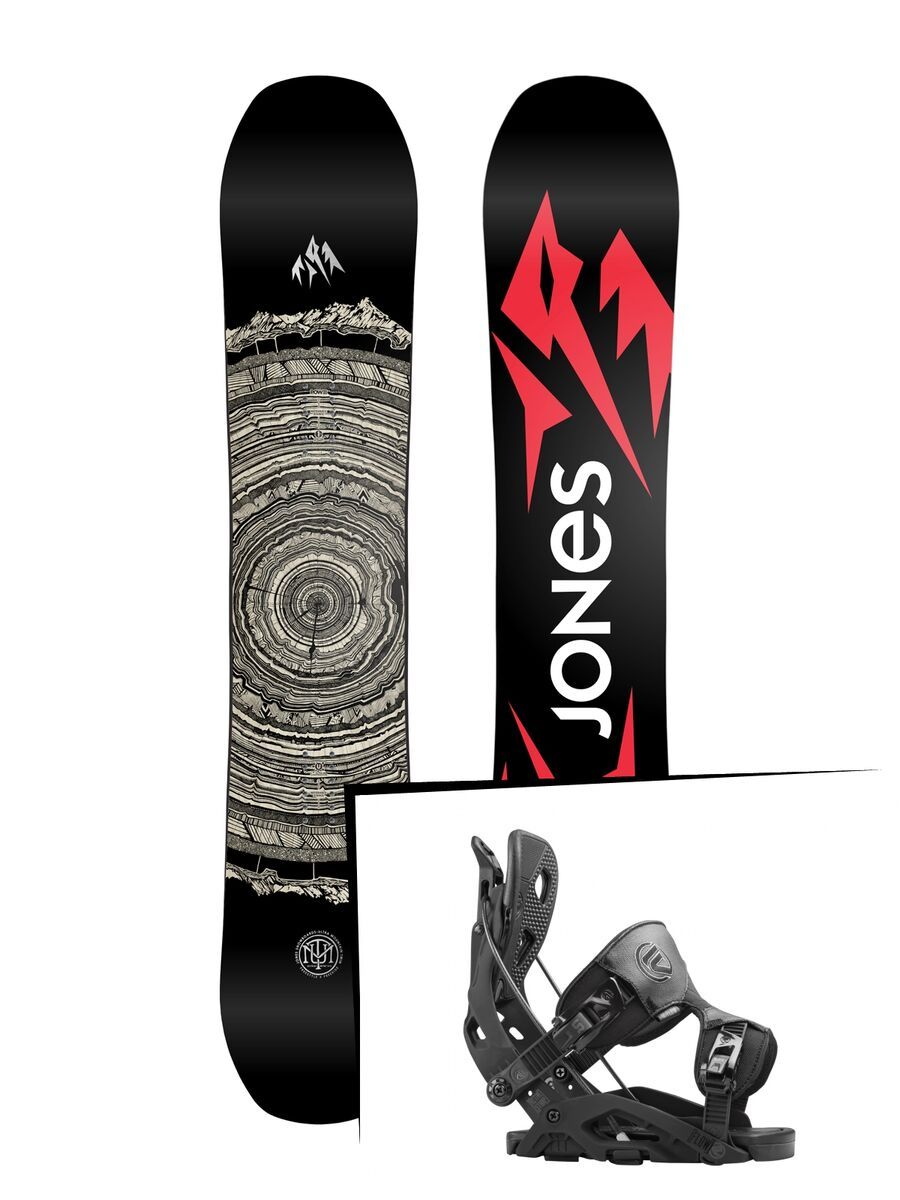 Set: Jones Ultra Mountain Twin 2017 + Flow Fuse (1513139S) - Bild 1
