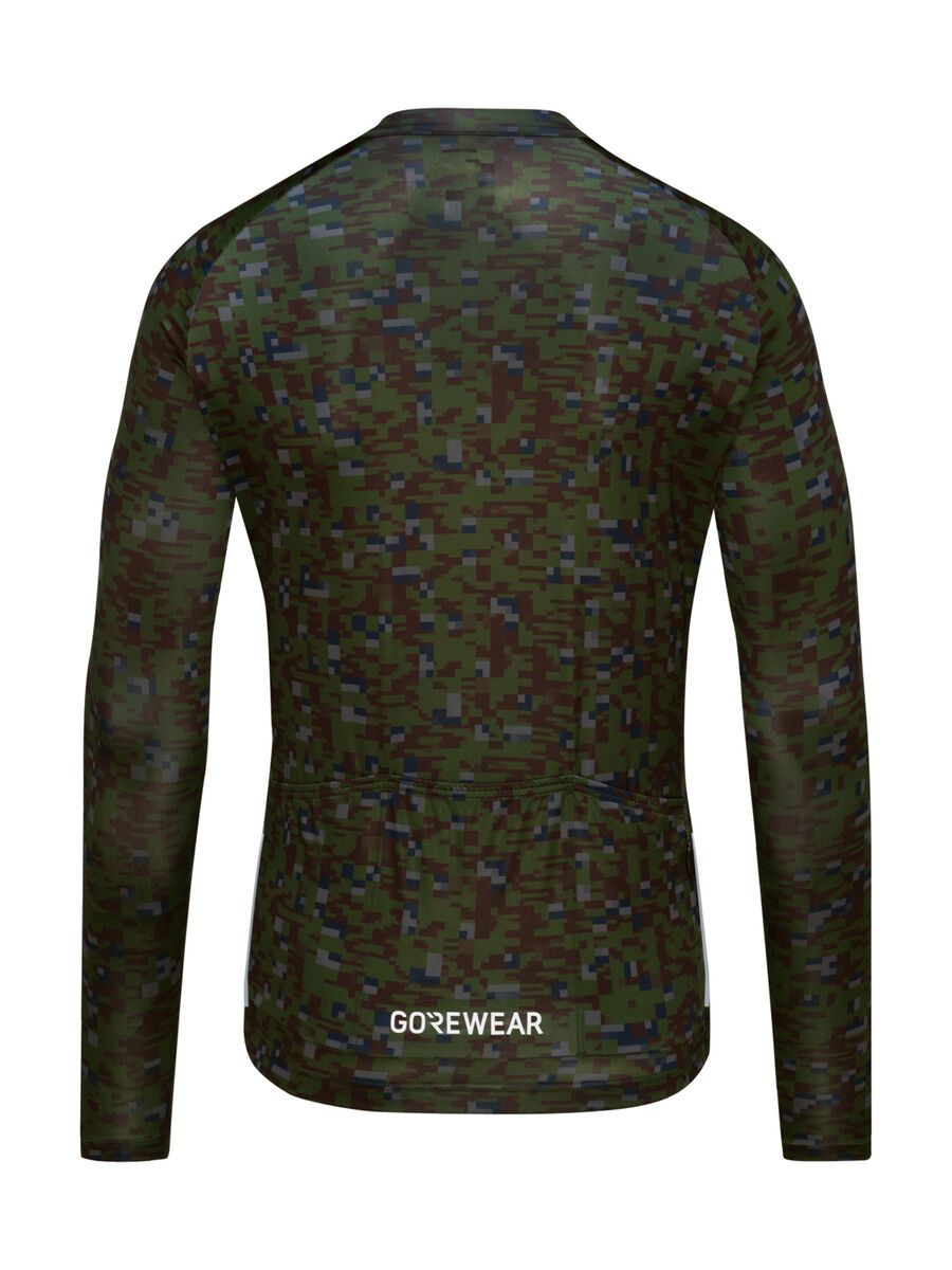 GOREWEAR Spinshift Langarm Trikot Herren, utility green/lab graphite - Bild 3