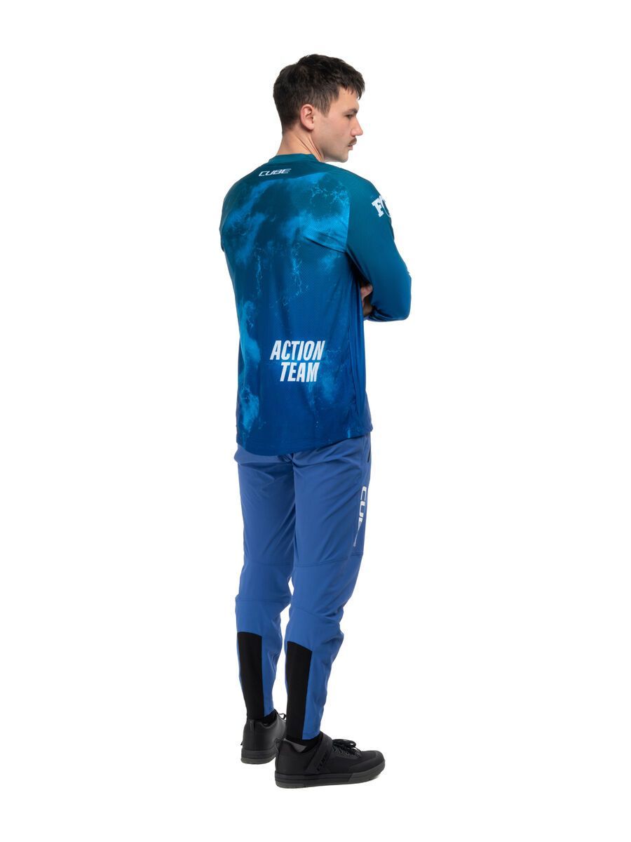 Cube MTB Pants X Actionteam, blue - Bild 5
