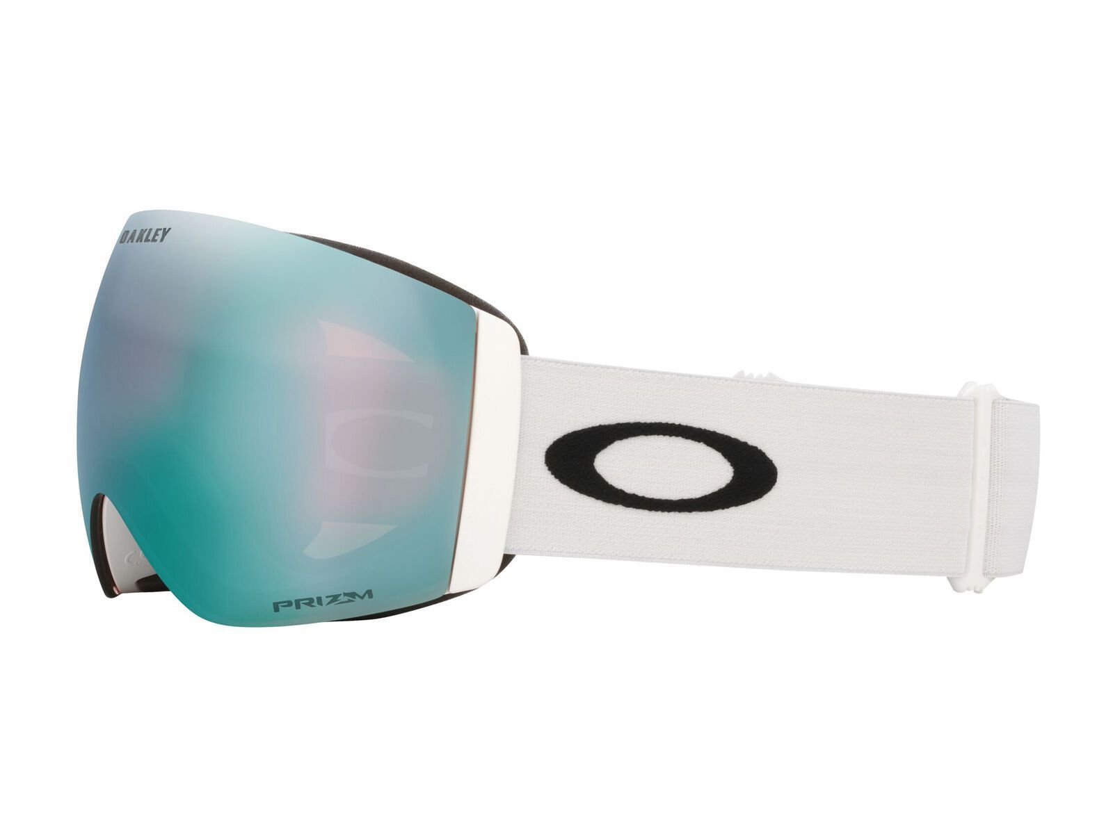 Oakley Flight Deck Pro L, Prizm Snow Sapphire Iridium & Iced / matte white - Bild 4