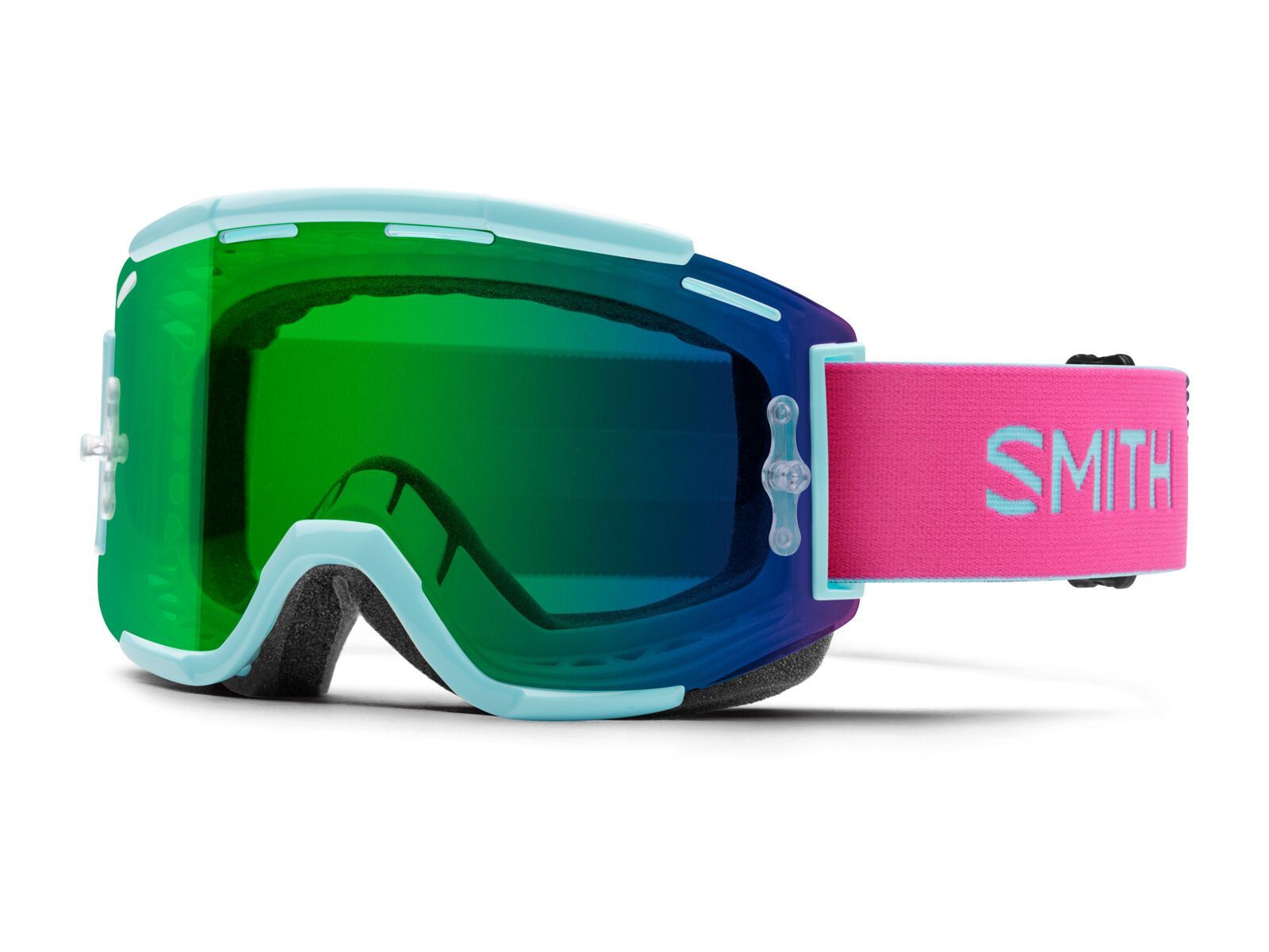 Smith Squad MTB inkl. WS, iceberg/peony/Lens: chromapop everyday green mirror - Bild 1