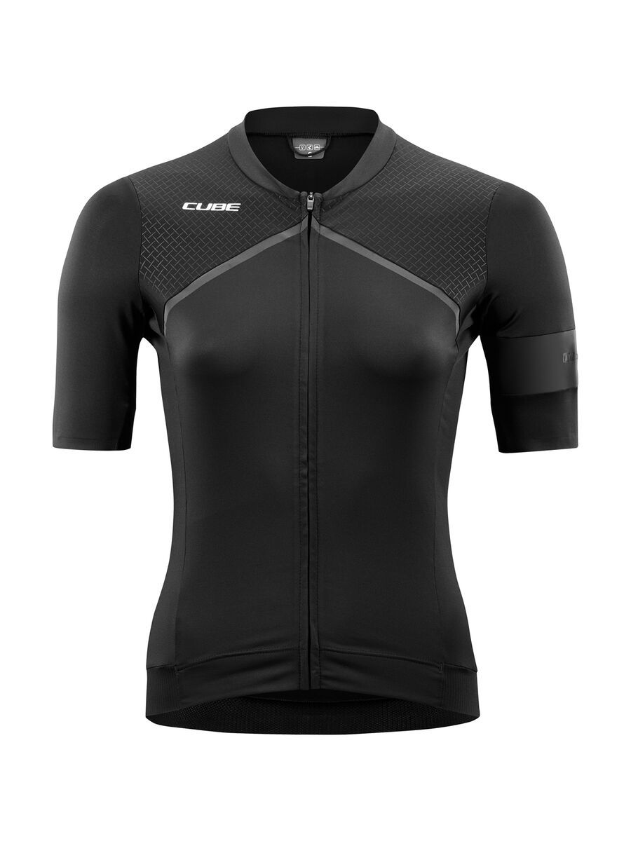 Cube Blackline WS Trikot kurzarm, black - Bild 1