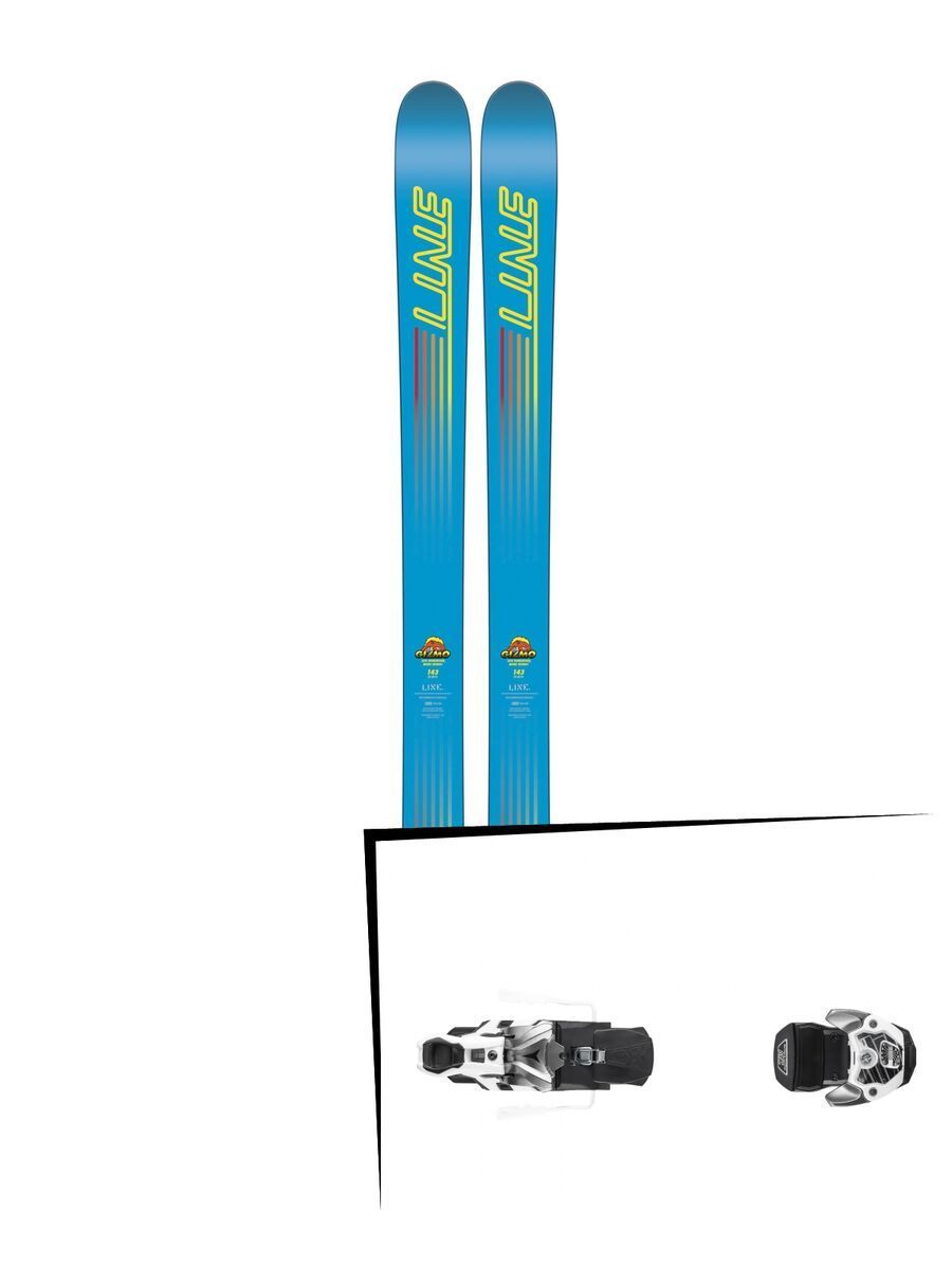 Set: Line Gizmo 2018 + Atomic Warden MNC 13 gun metal/white - Bild 1