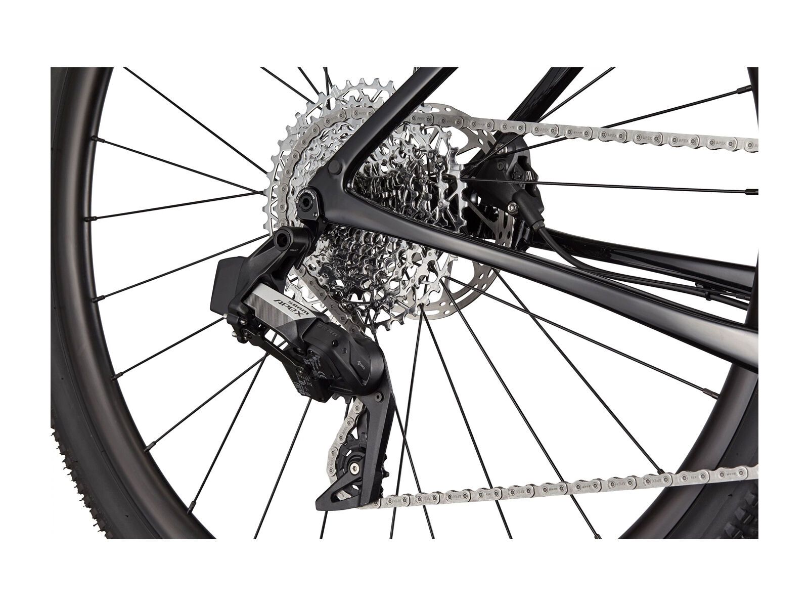 Cannondale Topstone Carbon Apex AXS, matte black - Bild 5