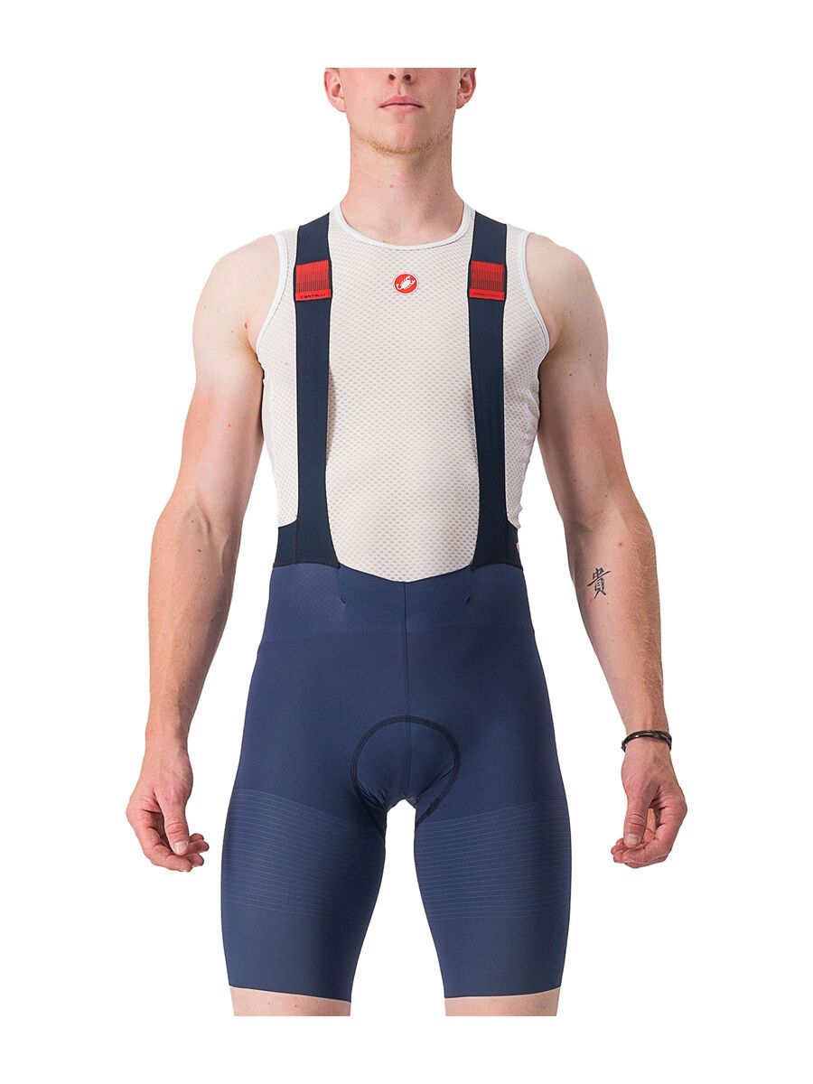 Castelli Premio Black Bibshort, belgian blue - Bild 1