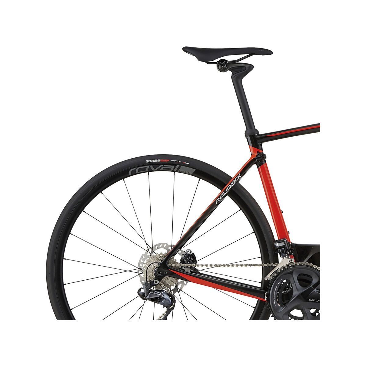 Specialized Roubaix Expert Ultegra Di2, gloss carbon/rocket red/kool silver - Bild 7