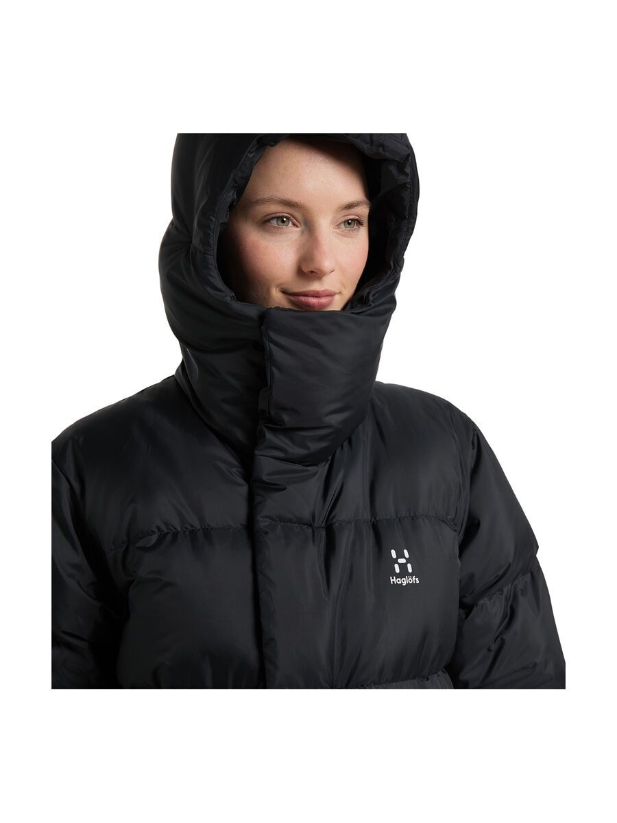 Haglöfs Long Down Parka Women, true black - Bild 9