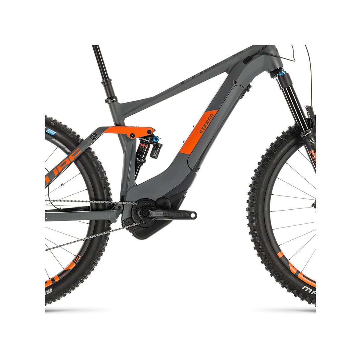 Cube Stereo Hybrid 140 TM 500 Kiox 27.5, grey´n´orange - Bild 3