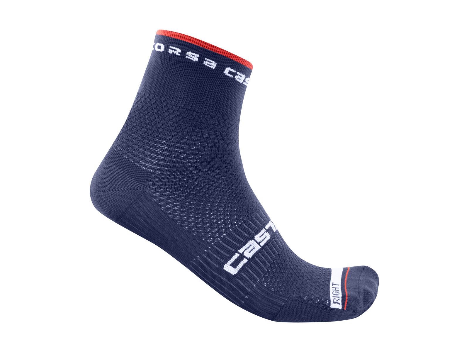 Castelli Rosso Corsa Pro 9 Sock, belgian blue - Bild 1