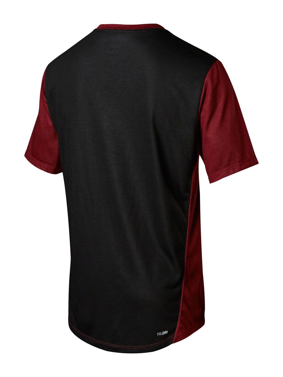 Fox Indicator SS Mash Camo Jersey, dark red - Bild 2
